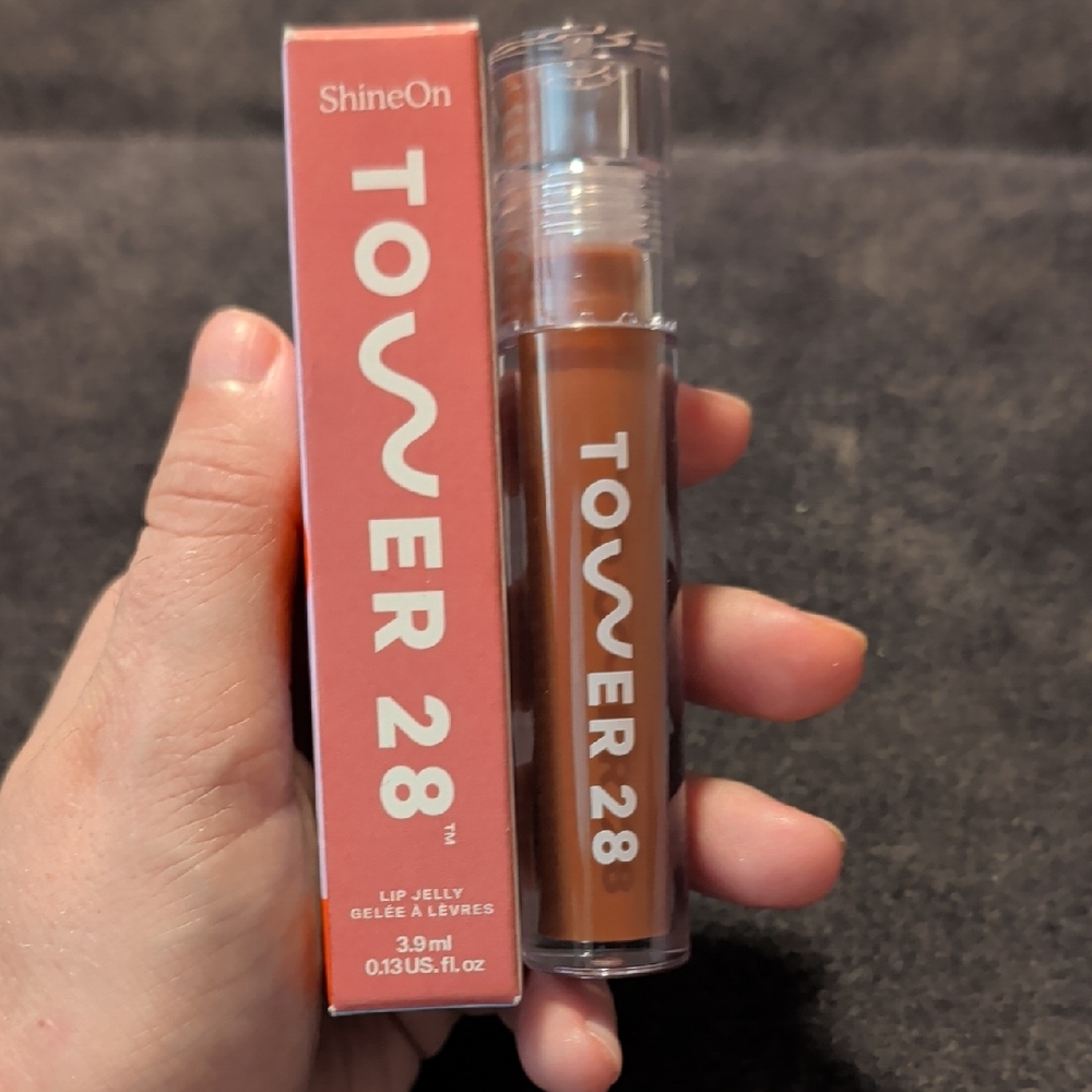 Tower 28 ShineOn Lip Jelly - Warm Brown